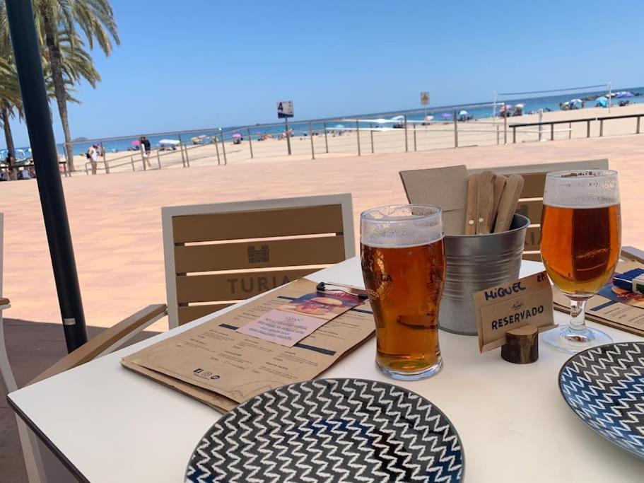 ויאחויוסה Preciosa Casa En Vilajoyosa Con Vistas Al Mar En Las Casas Colgantes Del Casco Antiguo מראה חיצוני תמונה