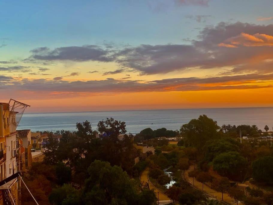 ויאחויוסה Preciosa Casa En Vilajoyosa Con Vistas Al Mar En Las Casas Colgantes Del Casco Antiguo מראה חיצוני תמונה